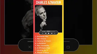 Charles Aznavour MIX Grandes Exitos - Emmenez Moi #shorts
