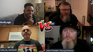 GodLogic VS Hamza’s Den LIVE Ft. Sam Shamoun & John Fontain