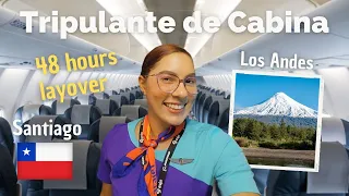 Is Santiago, Chile a BORING destination? WATCH THIS VIDEO TO FIND OUT | #FlightAttendant #vlog32