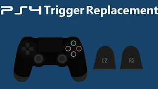 PS4 Controller DualShock 4 L2 and R2 Trigger Replacement