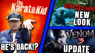 Jackie Chan In New Karate Kid, First Look Live Action Stitch, Venom 3 & MORE!!