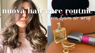 Nuova HAIR CARE ROUTINE con il DYSON AIRWRAP: cosa ne penso & tutorial