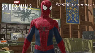 Peter In Kraven Mansion With TASM 2 Suit - Marvel's Spider-Man 2 (4K 60fps)