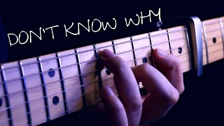 Don't Know Why - Electric Guitar Jazz Fingerstyle NUX MG-30