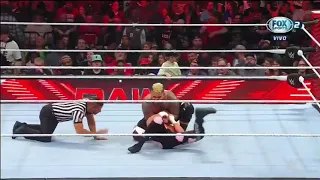 Solo Sikoa Vs Dolph Ziggler RAW WWE 09-01-2023