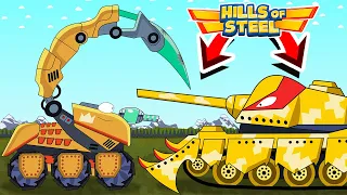 ЛЕГЕНДАРНЫЙ СКОРПИОН! МУЛЬТИКИ ПРО ТАНКИ HILLS OF STEEL! CARTOONS ABOUT TANKS