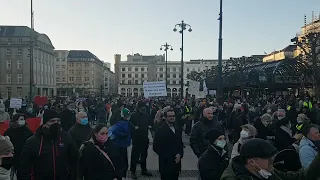 Demo Hamburg 17.03.2022 - Kundgebung Ratshausmarkt - Karl Lauterbach verbreitet Angst