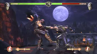 Scorpion 79% Wall Combo MK9