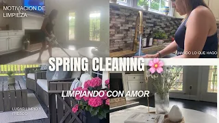 Spring cleaning/limpiando con amor 🌸🕊️