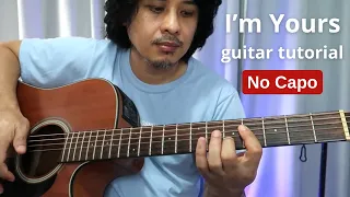 I'm Yours - No Capo fingerpick style w/ intro