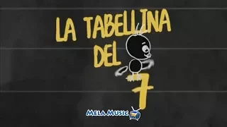 TABELLINA DEL 7 - L'hully gully di Calimero@Mela_Educational