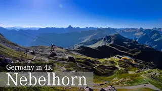 【4K】 Nebelhorn - A Walk at the famous Mountain in the Alps near Oberstdorf