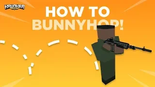 How To SLIDE HOP in KRUNKER! (BHOP!)