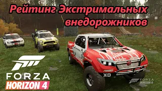 ТОП экстримальных внедорожников FORZA HORIZON 4