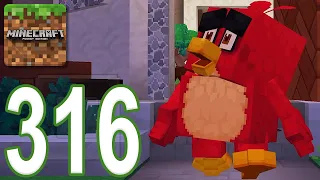 Minecraft: PE - Gameplay Walkthrough Part 316 - Angry Birds: Mission 1 (iOS, Android)