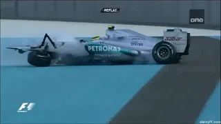 Top 10 F1 crashes of the 2012 season