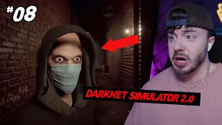 Serienkiller wartet in einer dunklen Gasse auf mich! Darknet Simulator | Welcome to the game 2 #008