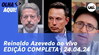 Reinaldo Azevedo ao vivo: Lira diz que errou, Biden sanciona venda do TikTok e+ | COMPLETO | 24/04