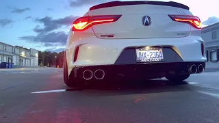 Acura TLX type S with ATLP secondary cat delete/ link for part in the description