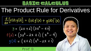 The Product Rule for Derivatives | Basic Rules of Derivatives | Basic Calculus
