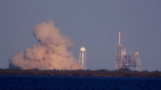 SpaceX Falcon 9 / CRS-10 First Static Test Fire On Launch Complex 39A (KSC LC-39A)