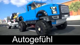 Ford Lego Speed Champions commercial with F-150 Raptor & Hot Rod - Autogefühl