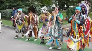 Ibdians in Moscow VDNH Sumac Kuyllur & Co Danza del fuegoJina