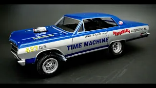 ALL NEW! 1965 Chevy Chevelle 427 AWB Funny Car 1/25 Scale Model Kit Build How To Assemble Paint AMT