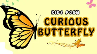 The Butterfly Journey | A Poem of Transformation for Kids | Nursery Rhymes | Kids Poem |#kids #enjoy