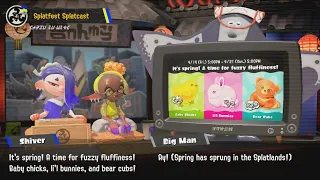 Splatoon 3 - Baby Chicks VS Lil' Bunnies VS. Bear Cubs (Apr. 15th) - SpringFest News (& Spring Gear)