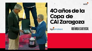 40 años de la VICTORIA del CAI ZARAGOZA en la COPA | Liga Endesa 2023-24