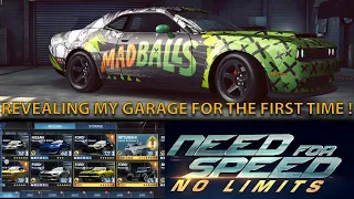 REVEALING MY GARAGE | NEED FOR SPEED NO LIMITS