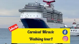 EP: 63 | Carnival Miracle Walking Tour | 5 Days Cruise from LONG BEACH to CABO  #carnivalmiracle