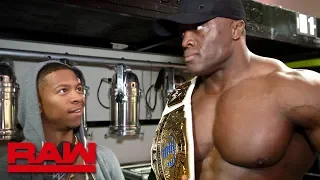 Bobby Lashley and Lio Rush are golden: Raw Exclusive, March 11, 2019