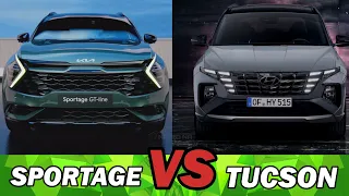 Kia Sportage 2022 VS Hyundai Tucson - Porównanie  Co wybrać?