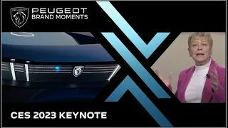 Peugeot Inception Concept l CES 2023 Keynote