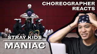 Dancer Reacts to STRAY KIDS - MANIAC Dance Practice | Choreography Analysis