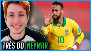 REACT ♫ NEYMAR FAZ 3 E ULTRAPASSA O FENÔMENO I Paródia Pilantragem (FutParódias)