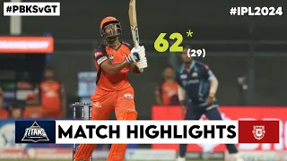 PBKS vs GT 17th Match IPL 2024 Highlights | IPL Highlights 2024 | GT vs PBKS highlights today