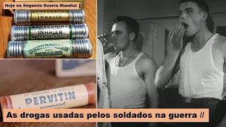 As drogas usadas pelos soldados na guerra