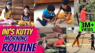 ini's kutty's morning routine|Sunday fun vlog|how we spend our sunday morning|ini's galataas