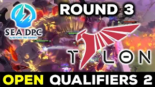 TALON ESPORTS FIRST MATCH IN OPEN QUALIFIERS 2 DPC SEA TOUR 1