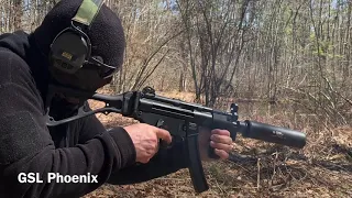 GSL Phoenix And Yankee Hill Machine YHM R9 - Full auto rated testing