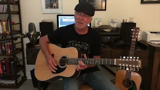 "Fooling Yourself"(The Angry Young Man) - Styx - Cover - In Open D Tuning on a Martin D-28 12 String