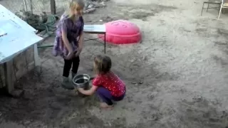 Ice bucket challenge sophia