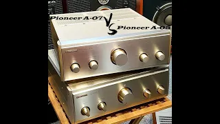 Pioneer A-07 vs Pioneer A-05 - влог Oldplayer
