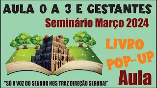 Aula Seminário Março 2024 - Classe de 0 a 3 e gestantes -