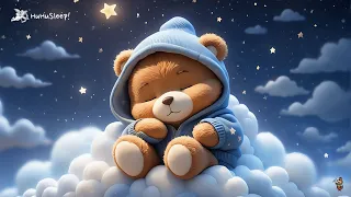 Minibear🐻Brahms' Lullaby for Baby Sleep💤Mozart Bedtime Music🎶Classical Piano🧸Relief for Insomnia✨