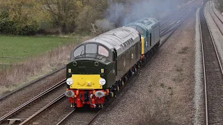 40013 Returns to the Mainline! Plus 40145 at Speed Through Tamworth 7th & 9th April 2021