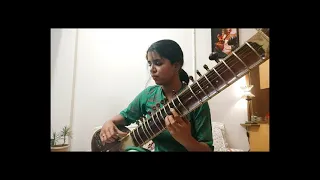 Rim Jhim Zarati Shrwan Dhara | Sitar | Kalyani Dshpande